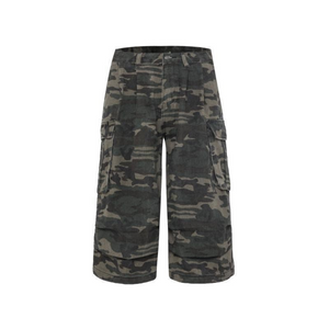 Unseen Echoes Urban Camo, Street Ready Cargo Shorts