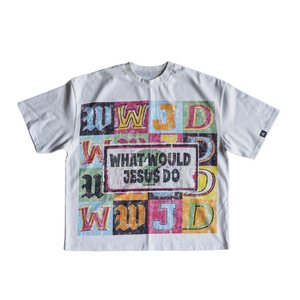 Unseen Echoes WWJD: A Bold Reminder T-Shirt
