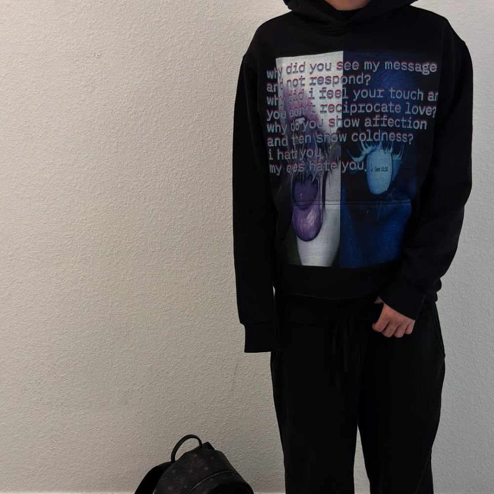 3endlesss. Heartbreak Protocol Hoodie – Read But Never Replied