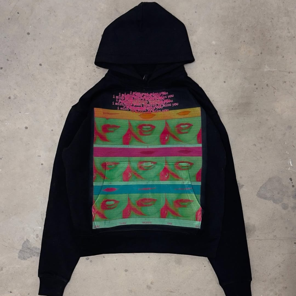 3endlesss. Glitch Heart Hoodie – I Miss You, I Lied