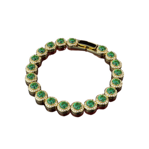 LoopStone Royal Emerald Elegance Bracelet
