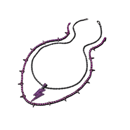 Purple Lightning Gem