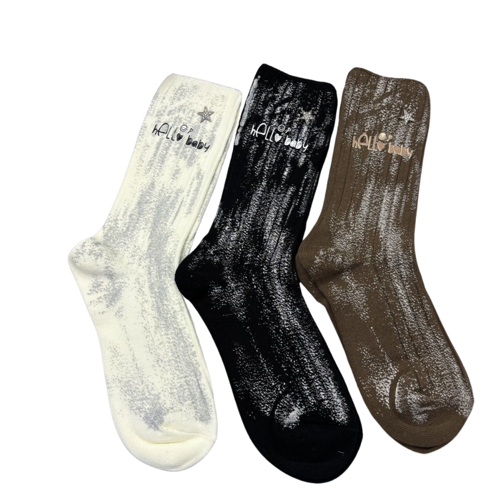 LoopStone Hello Baby Shine Socks – Step into Your Glow