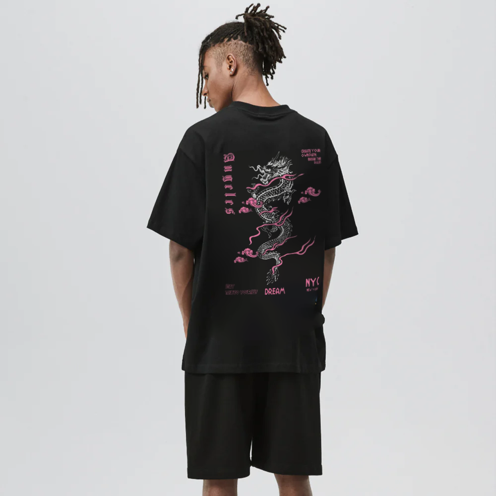 AG American Retror Dragon Legend T-shirt