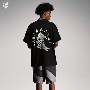 Crush Skull | Bold Hand Bone Graphic T-shirt