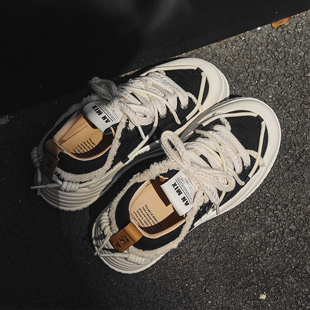 High Street Versatile Preppy Sneaker