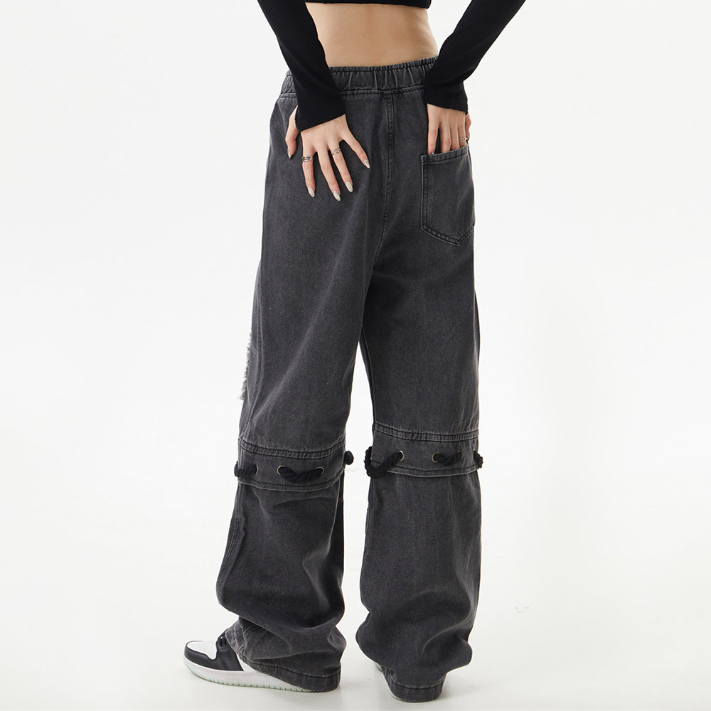 Street Distressed Ripped Jeans