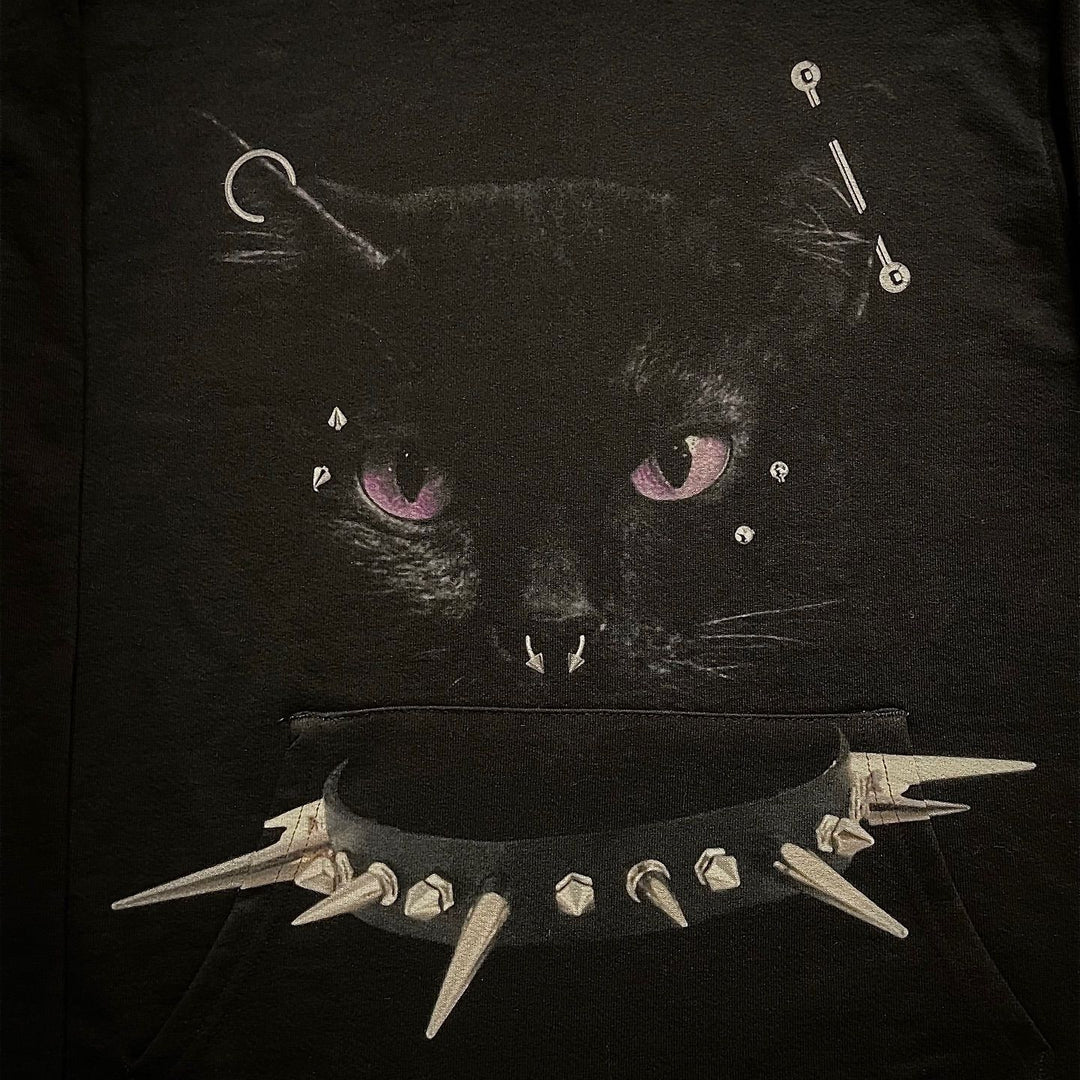 Street Cat In The Night Hoodie