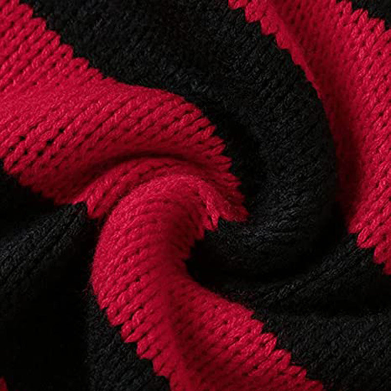 Women Punk Destroyed Sweater