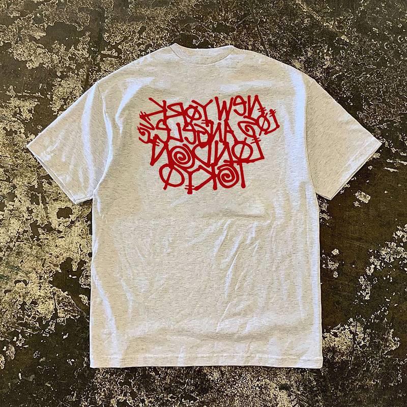 Street Philanthropist Letter Heart T-Shirt