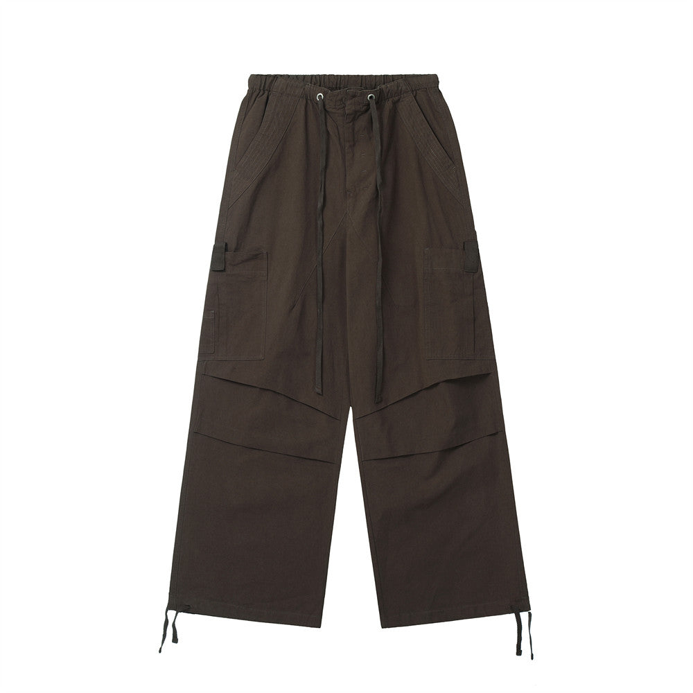 Hip Hop Pleated Baggy Sweatpants