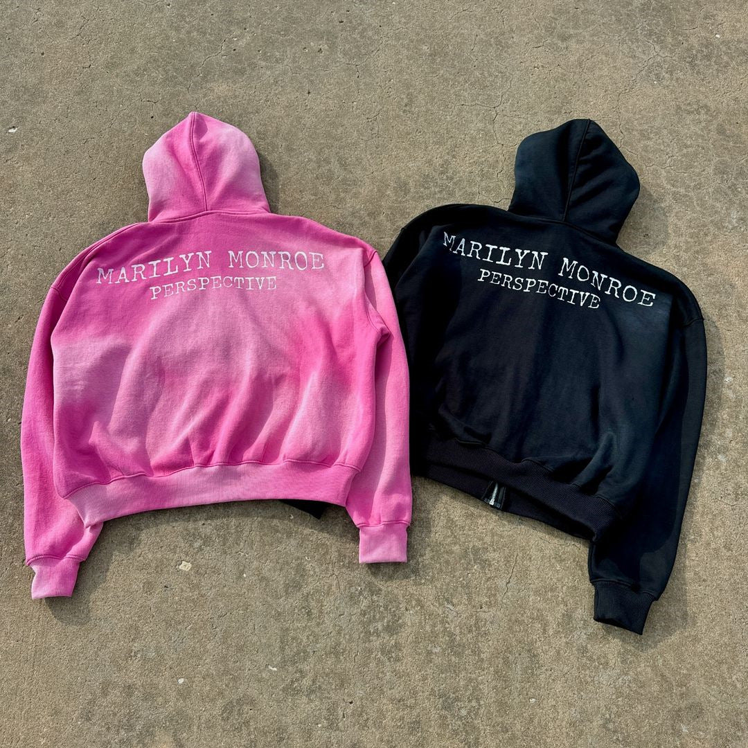 Street Style Zip-up Design Hoodie