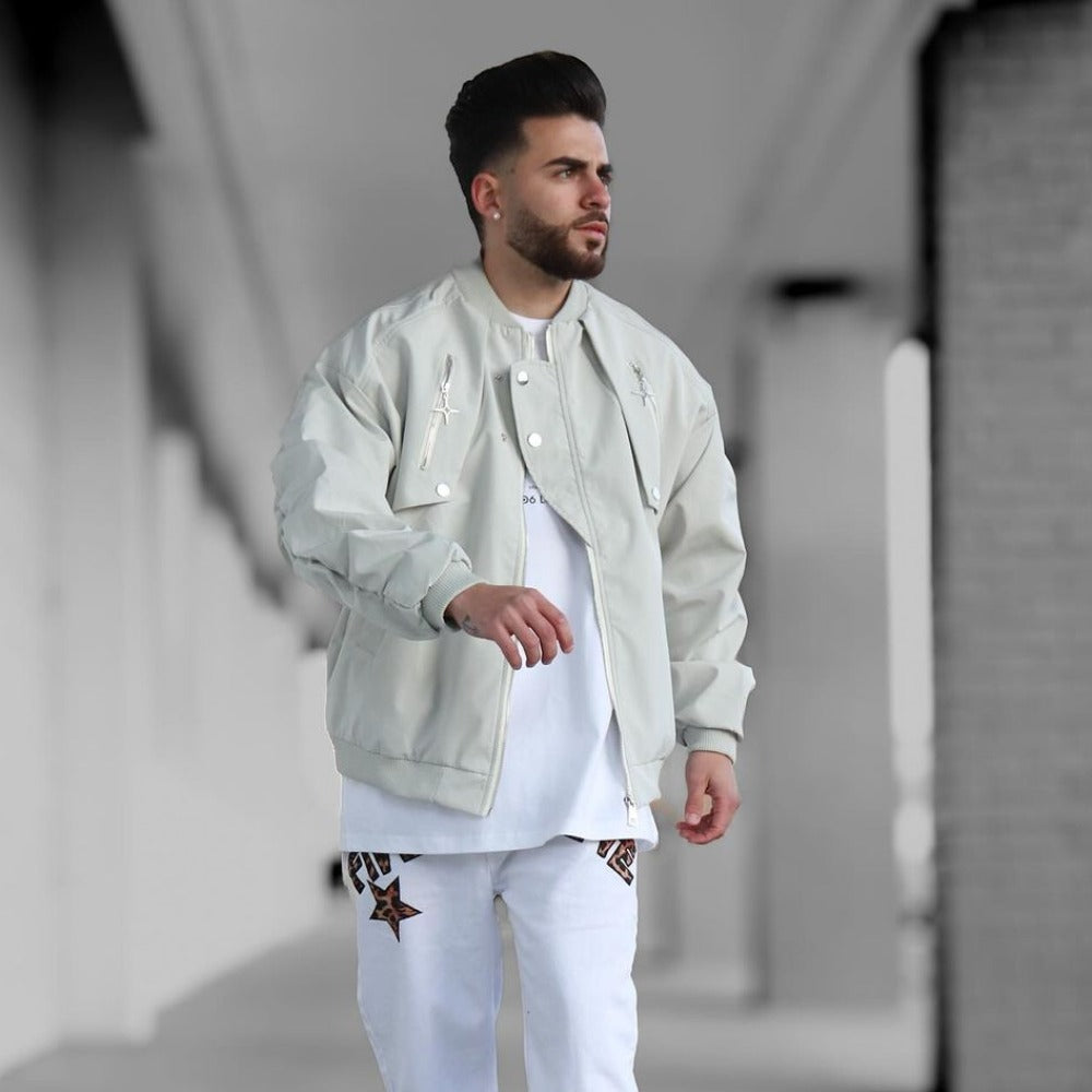 Casual Loose Solid Color Jacket