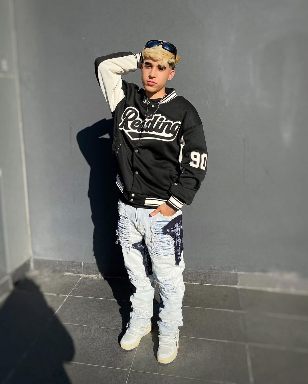 Preppy Letter Varsity Baseball Jackets