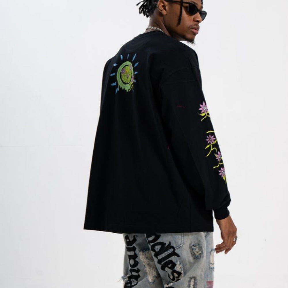 Urban Bone Flower Sweatshirt