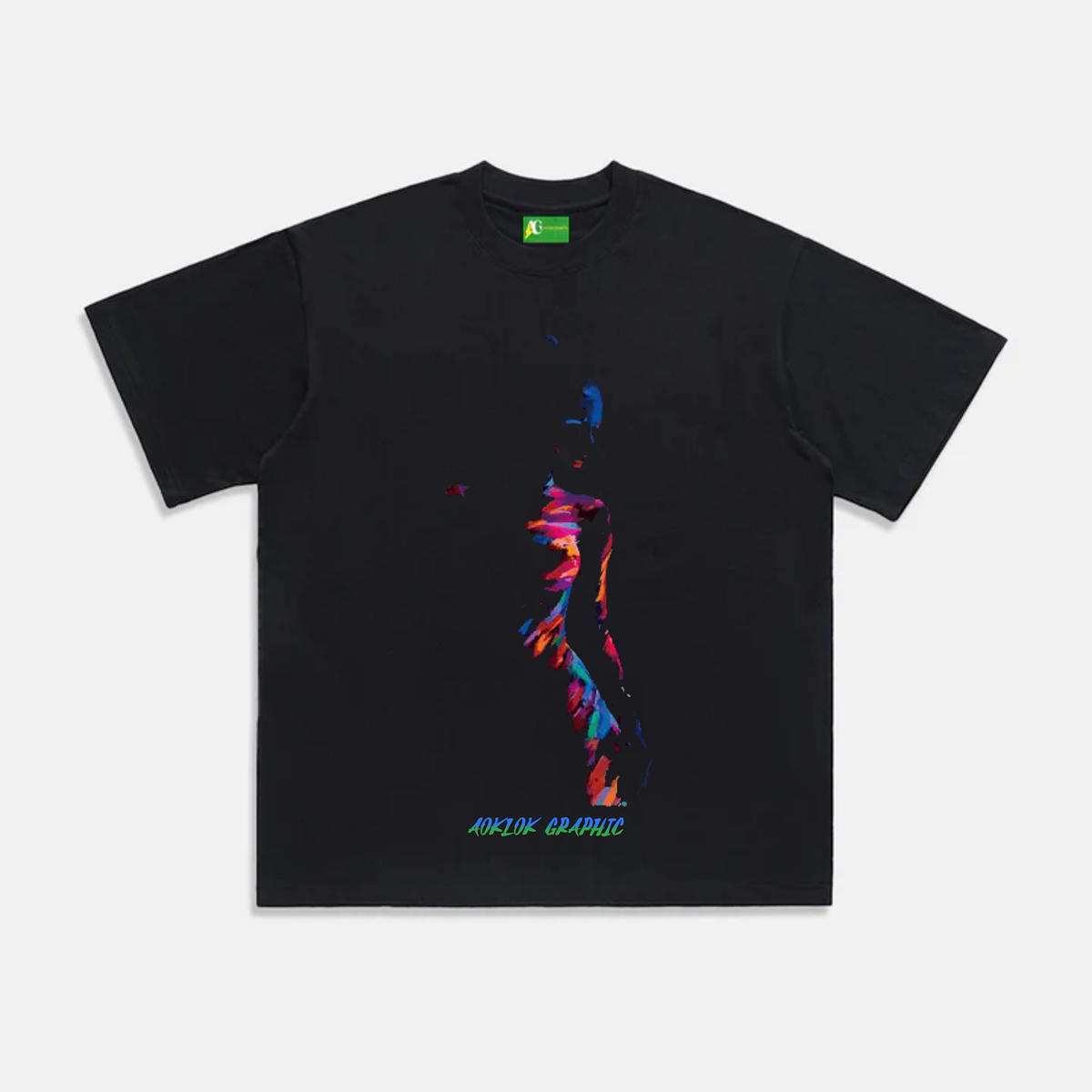 AG ART Neon Freehand Female T-Shirt