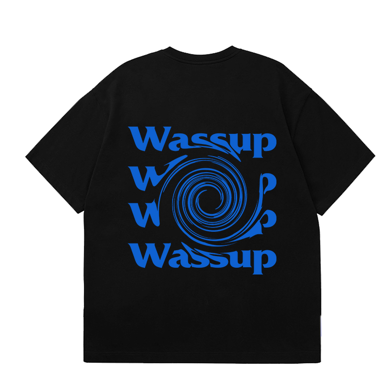 Japanese Letter Printed T-Shirt