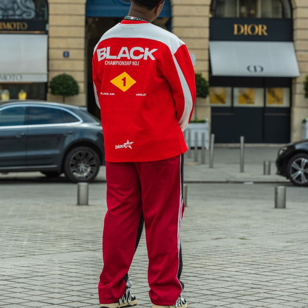 Urban Hip Hop Drawstring Stripe Sweatpants