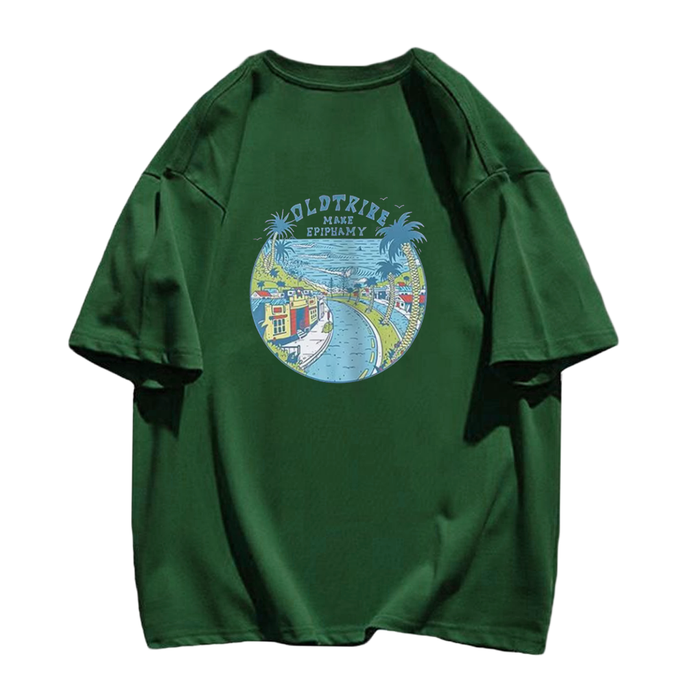 Simple Round Island T-Shirt
