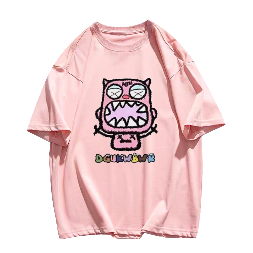 Funny Pink Monster T-Shirt