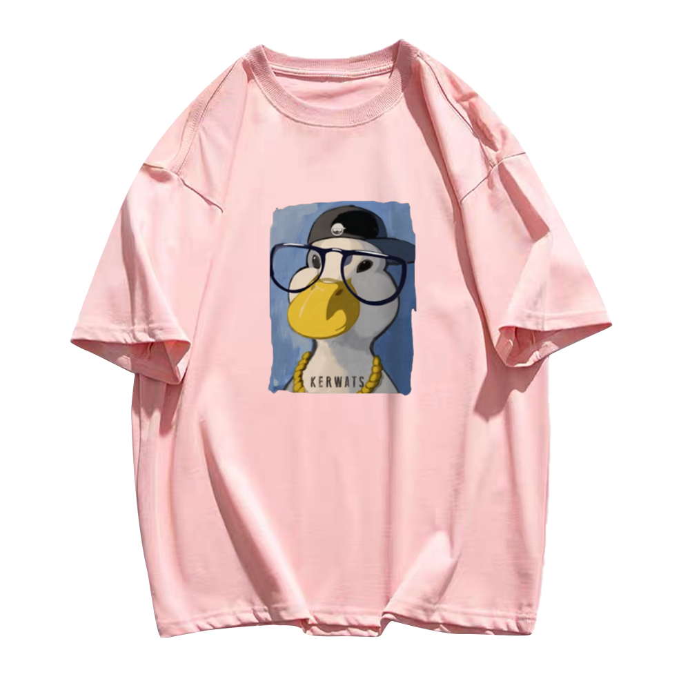 Oil Painting Glasses Duck T-Shirt