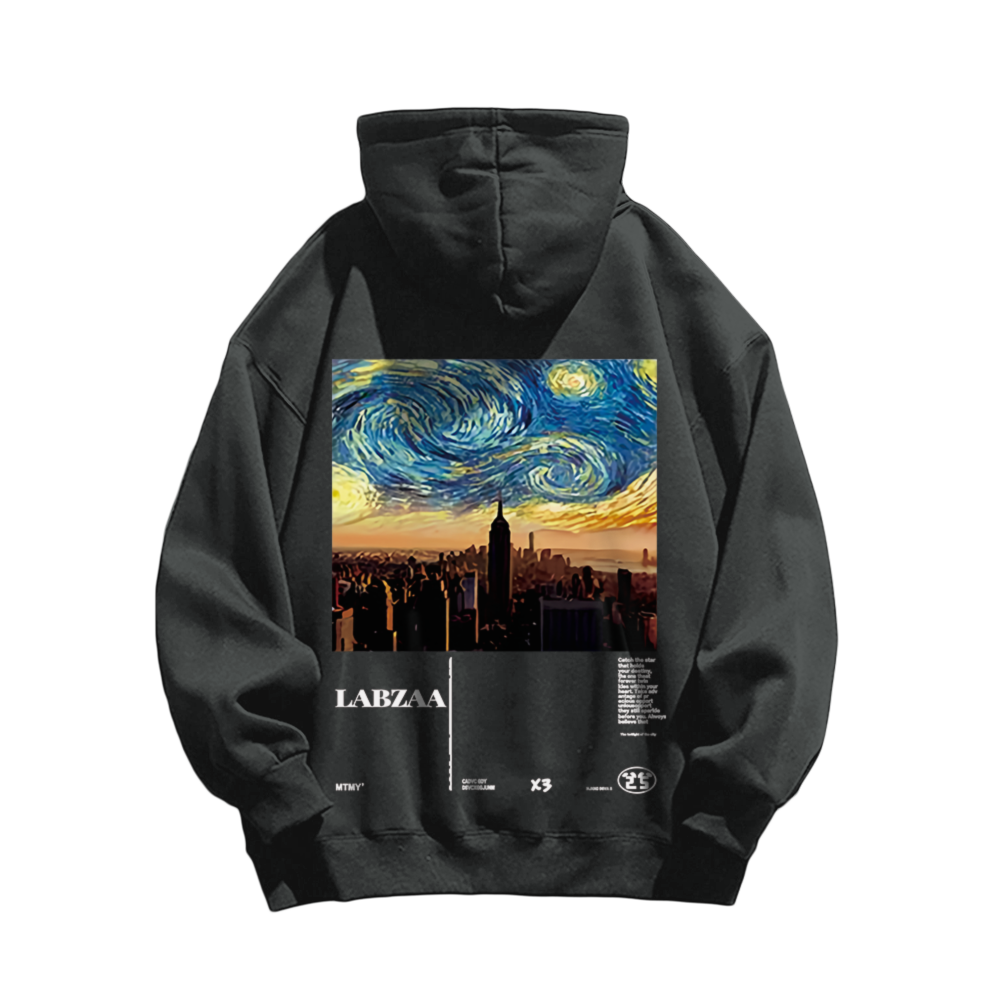 Modern Van Gogh Starry Sky Hoodie