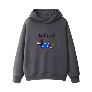 AG Embroidery Snowflake Dachshund Hoodie