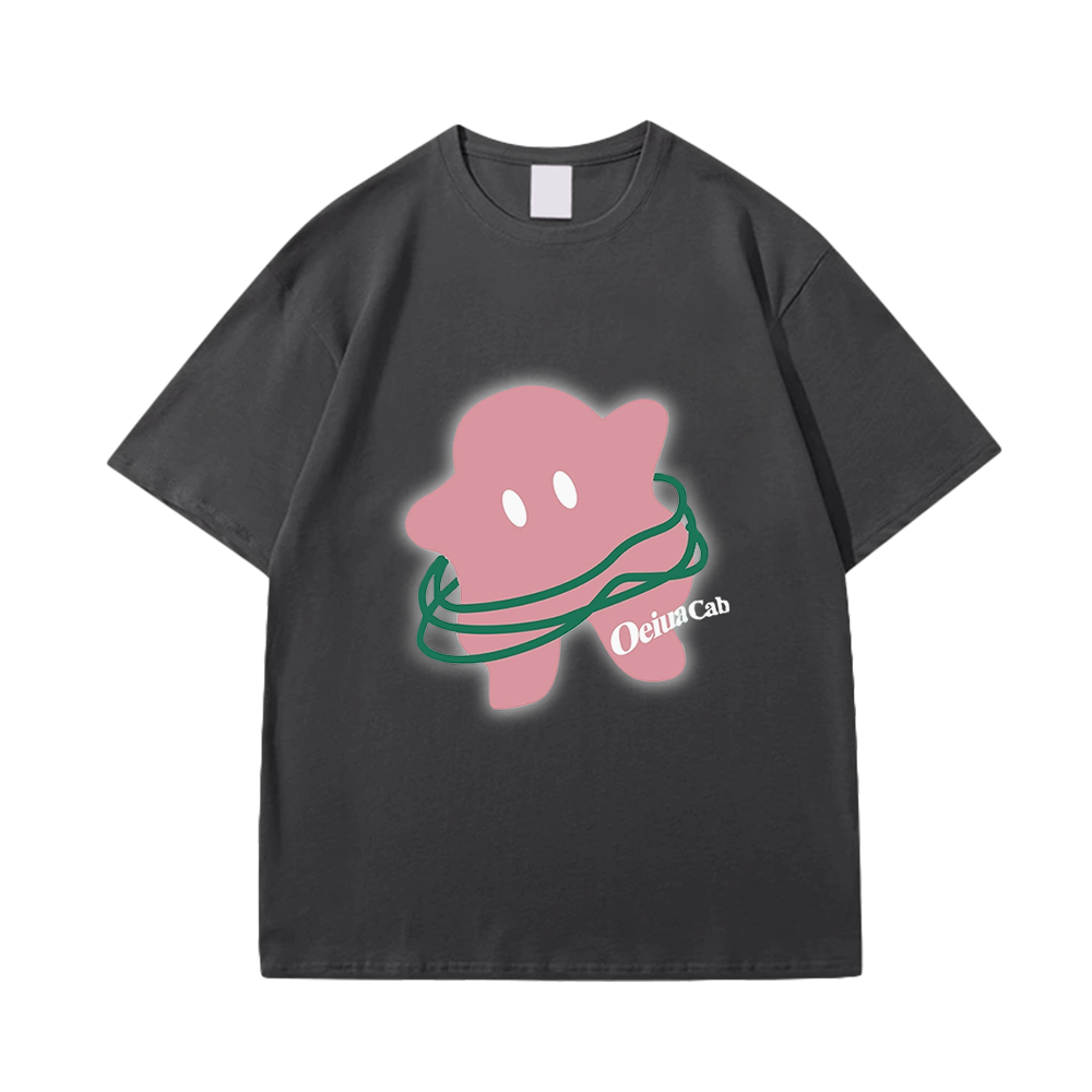 Cute Circle Little Ghost T-Shirt