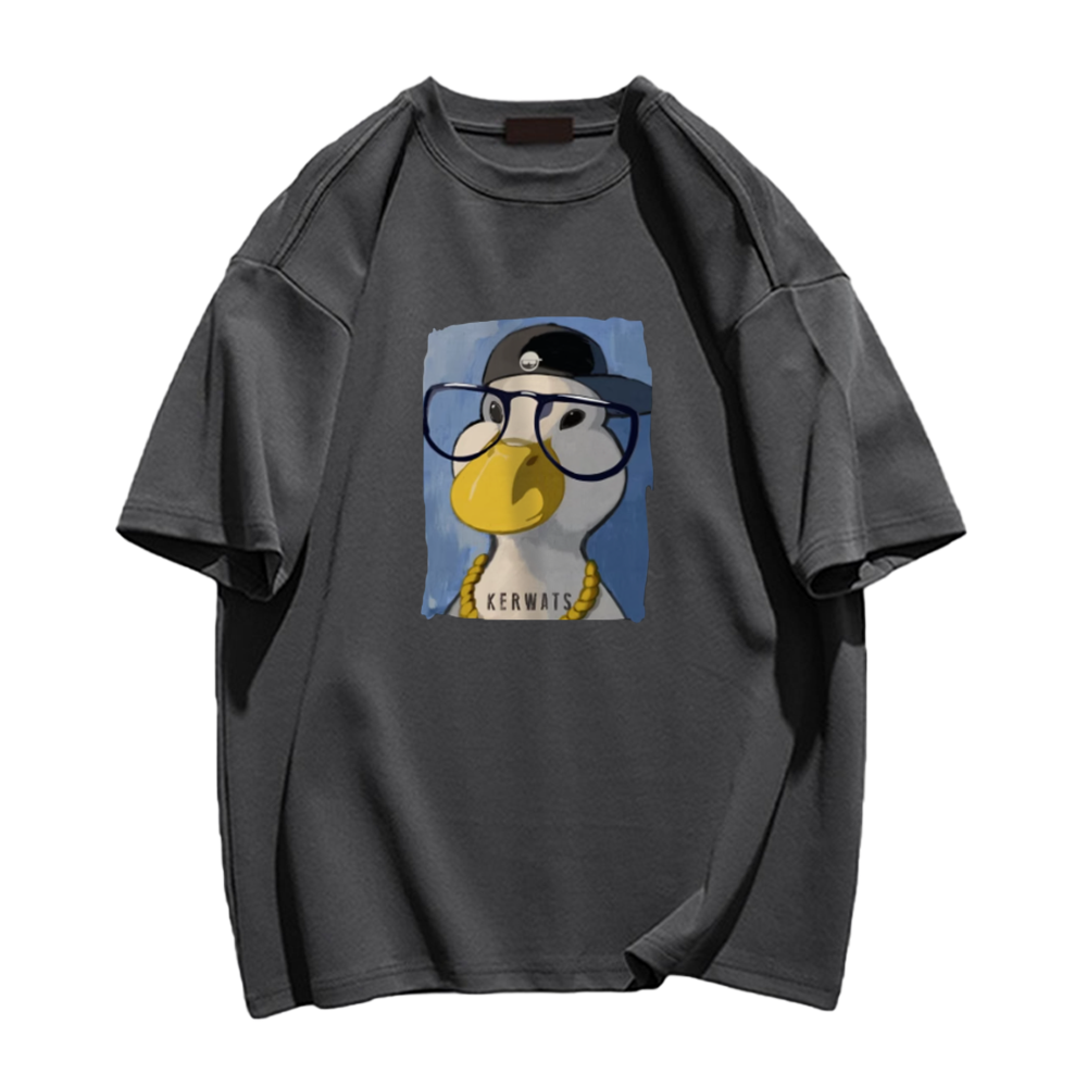 Oil Painting Glasses Duck T-Shirt