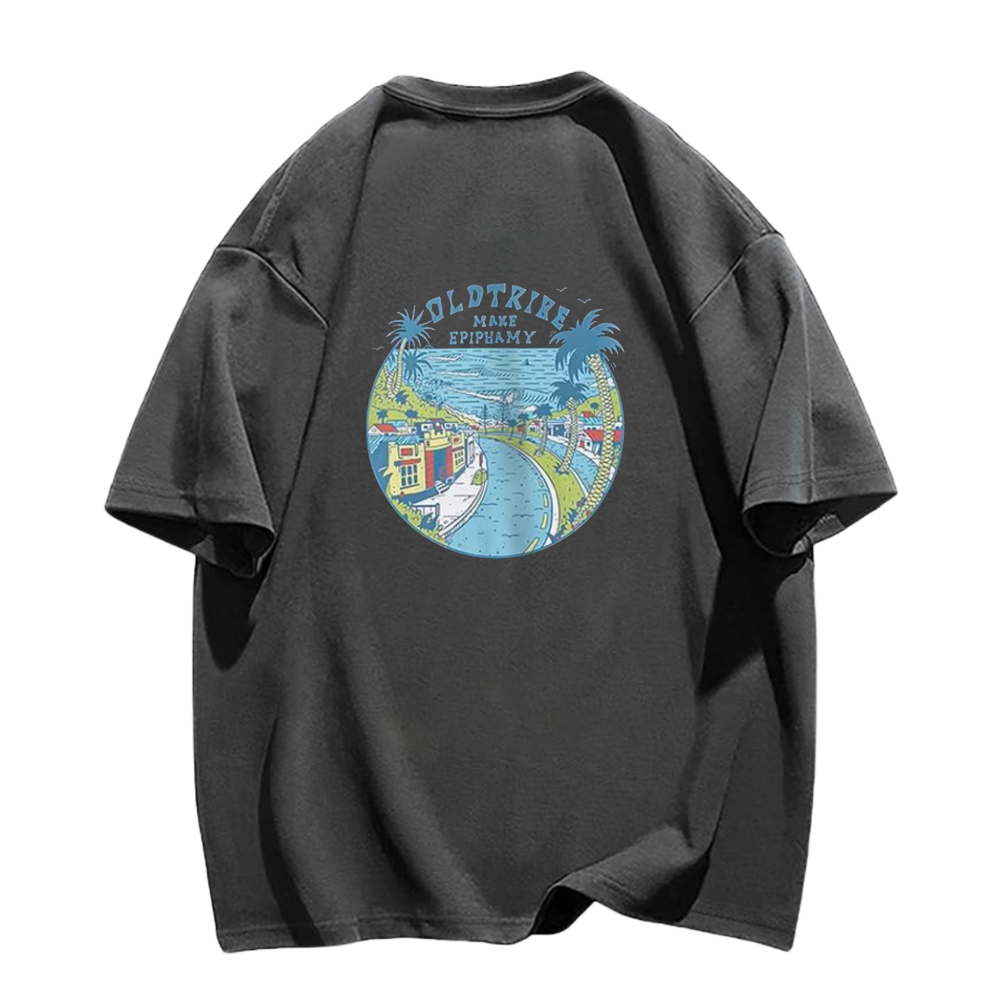 Simple Round Island T-Shirt
