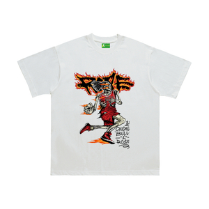 AG American Street Basketball Star Roses Never Fade T-Shirt
