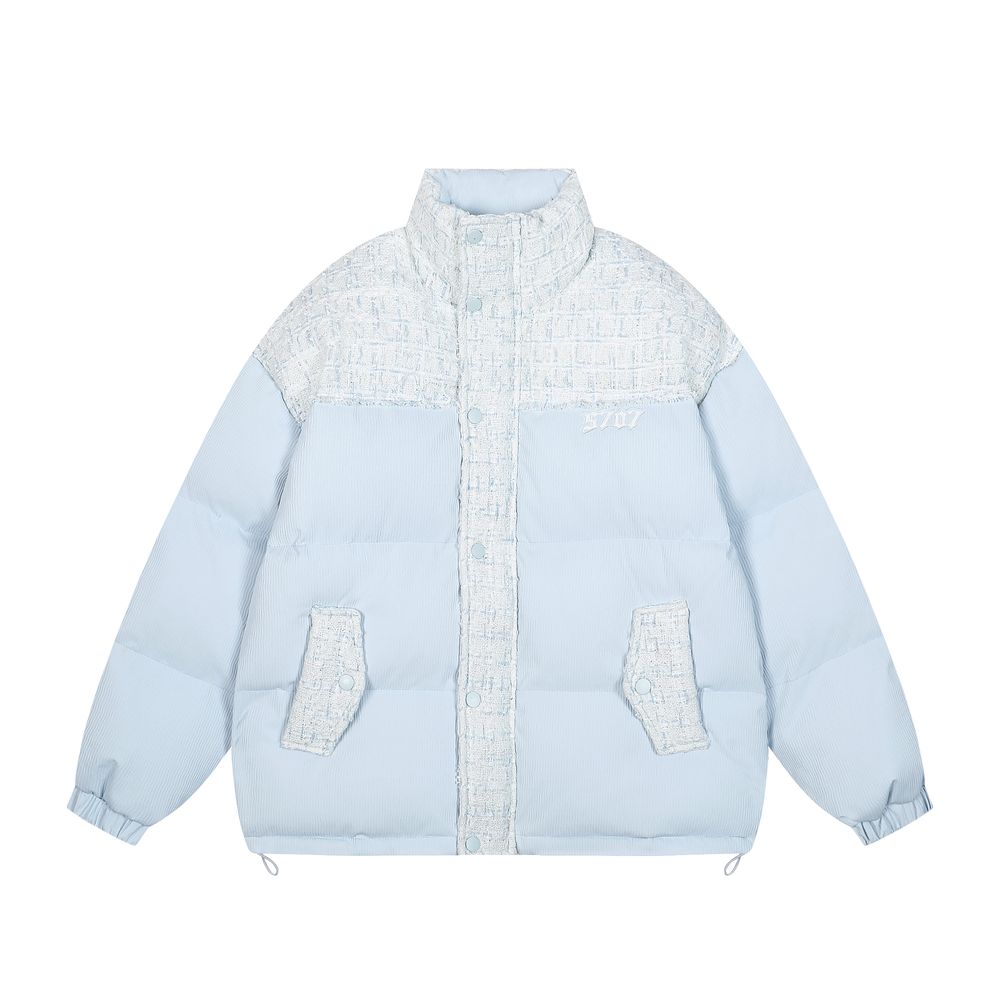 【NOW TREND】Gradient Patch Button Coat