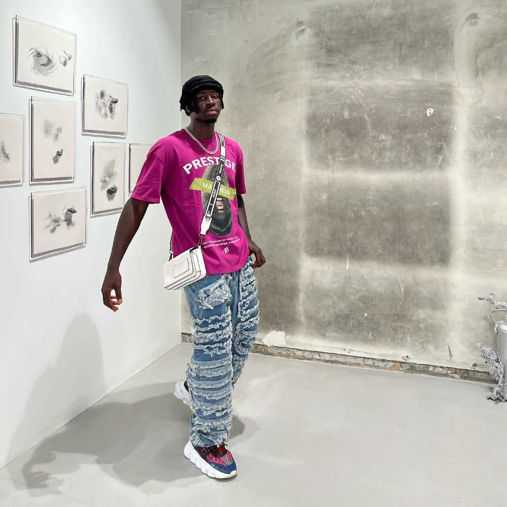 PM | Hip Hop Masked Men's Printed T-shirt