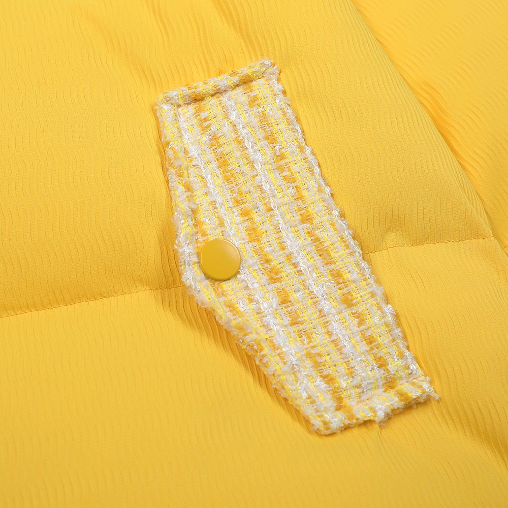【NOW TREND】Gradient Patch Button Coat