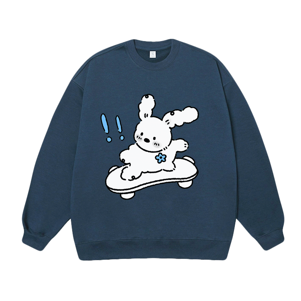Skateboard Bunny Sweatshirt