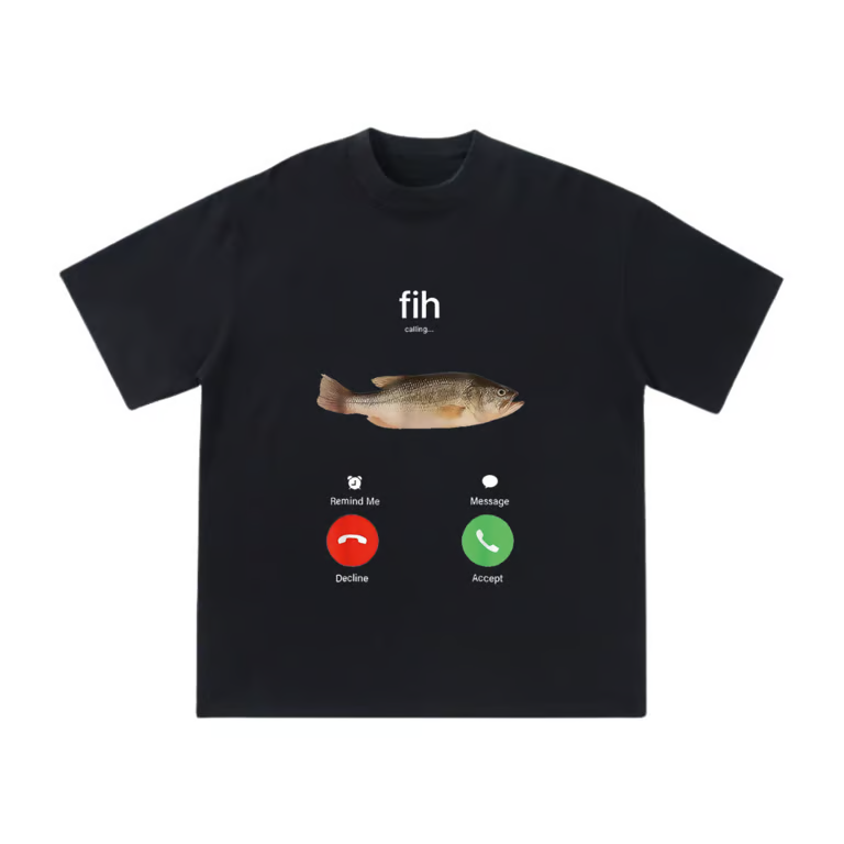 Unseen Echoes Fih Calling Graphic Tee