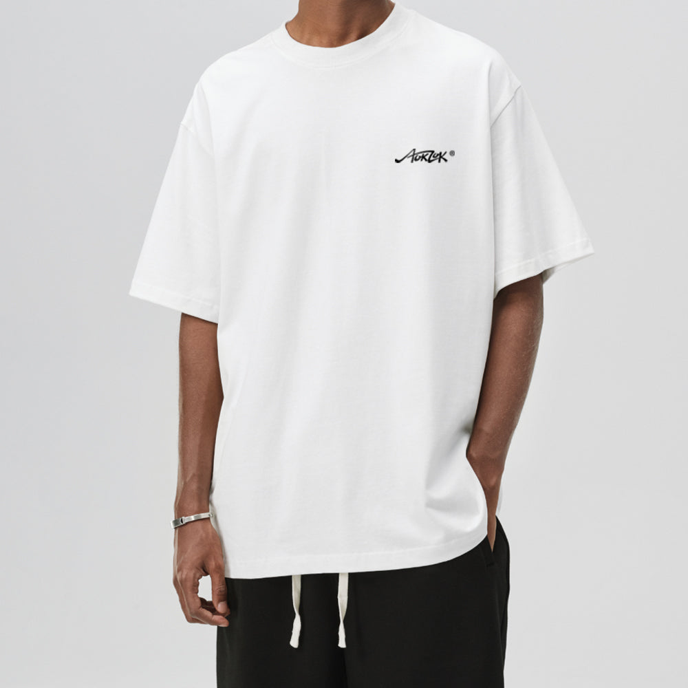 High Street Flaming Man Print T-shirt