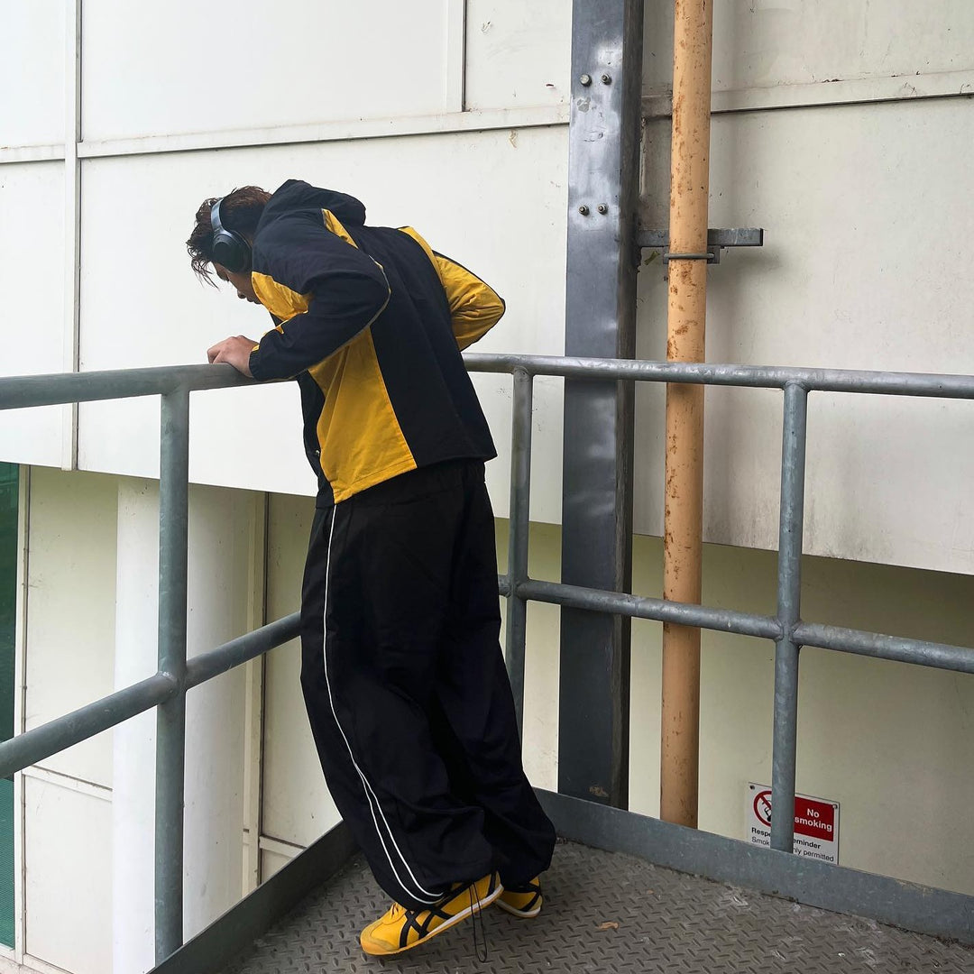 Solid Color Loose Sweatpants