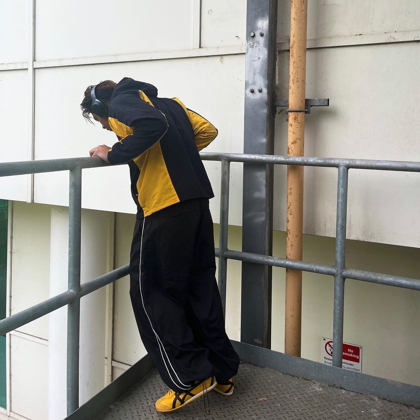 Solid Color Loose Sweatpants