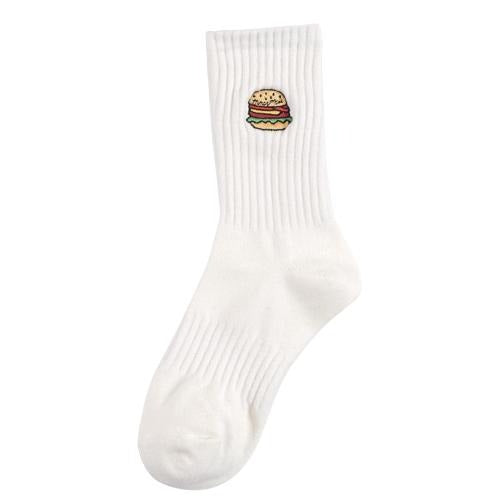 Hamburg Embroidered Socks