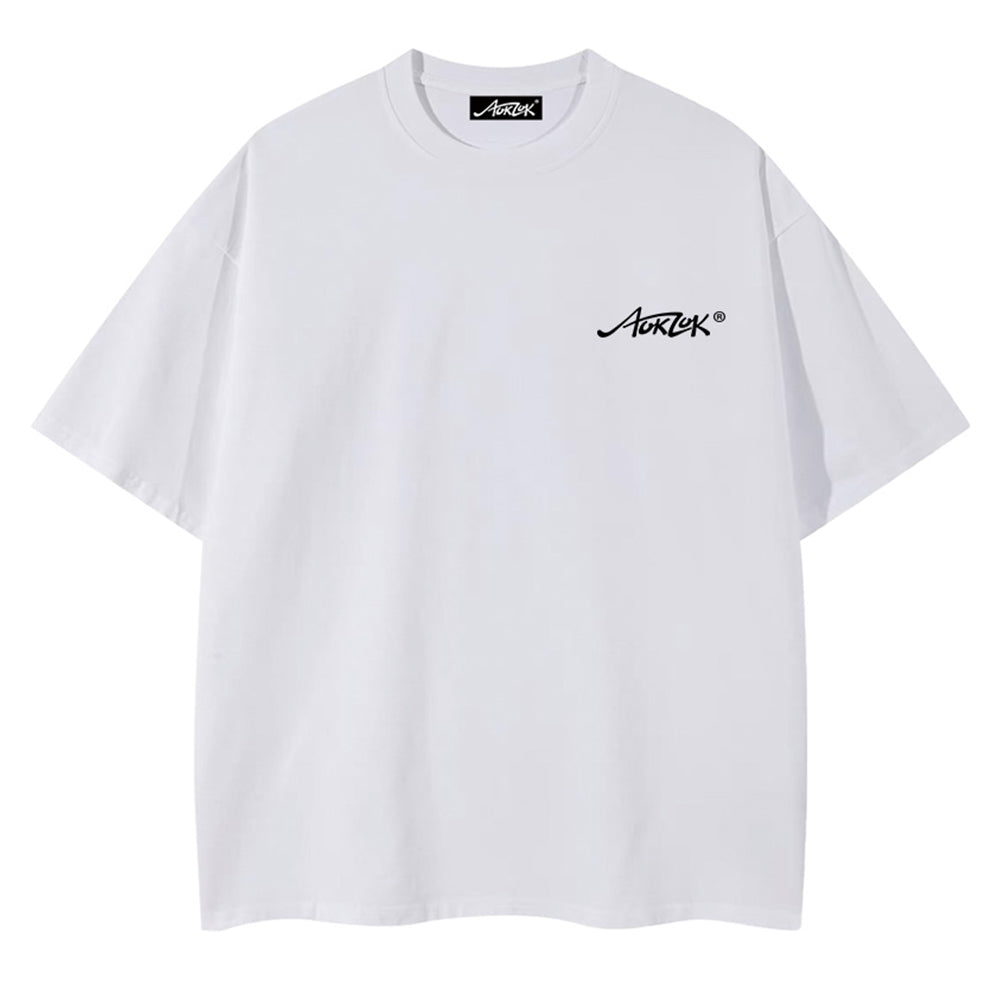 High Street Flaming Man Print T-shirt