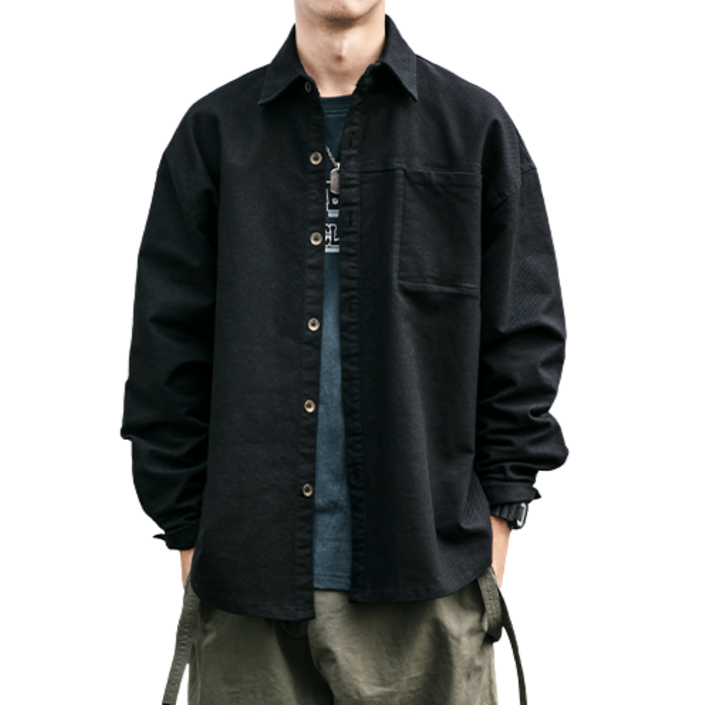 Casual Solid Color Shirt