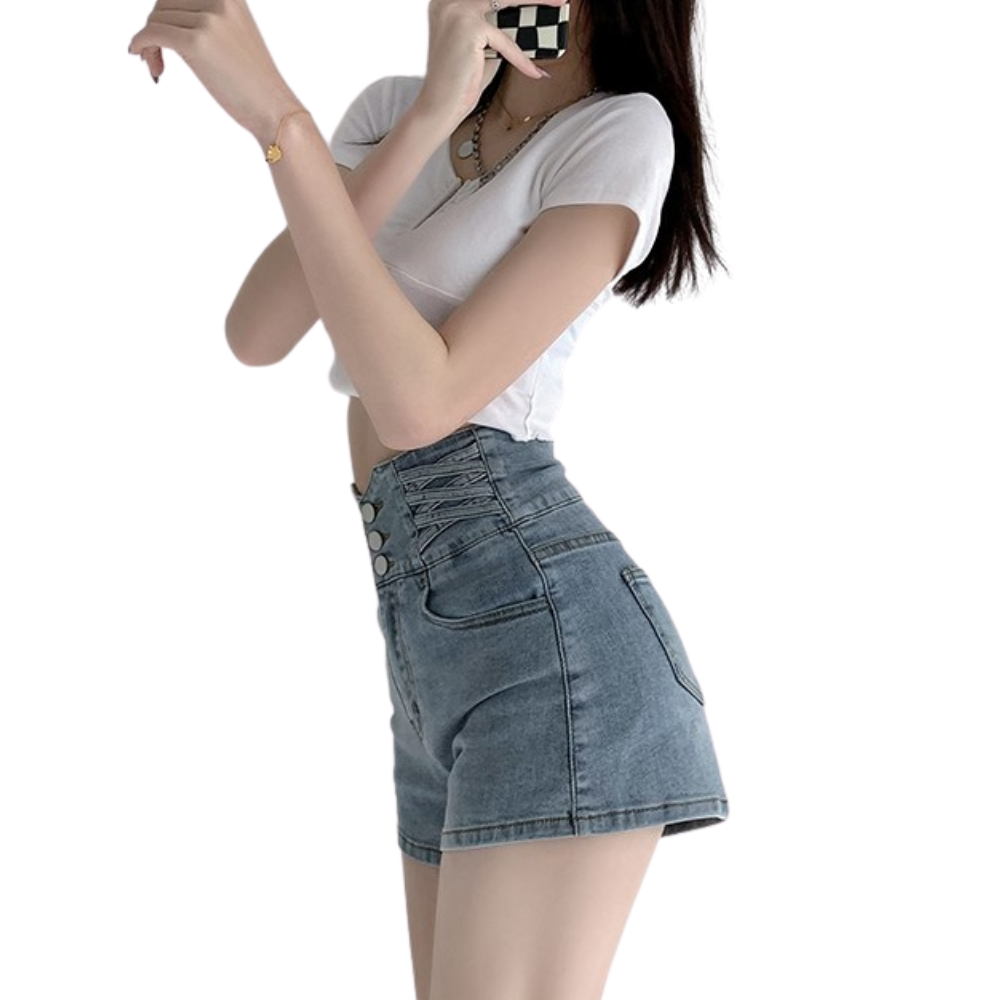 Women's "Hottie" High Waisted Shorts