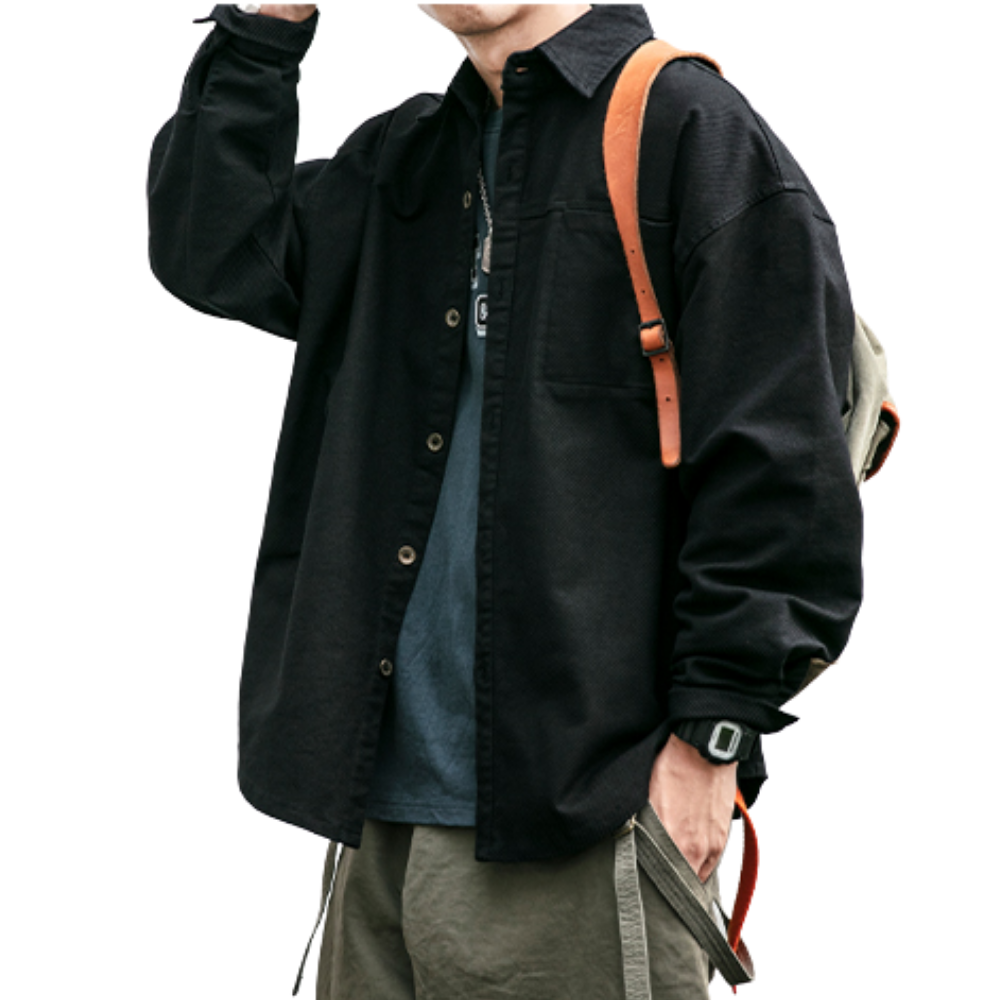 Casual Solid Color Shirt