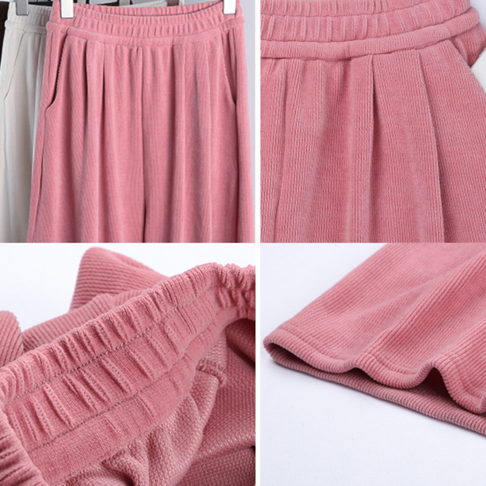 Women's Winter Warm Straight Sweatpants