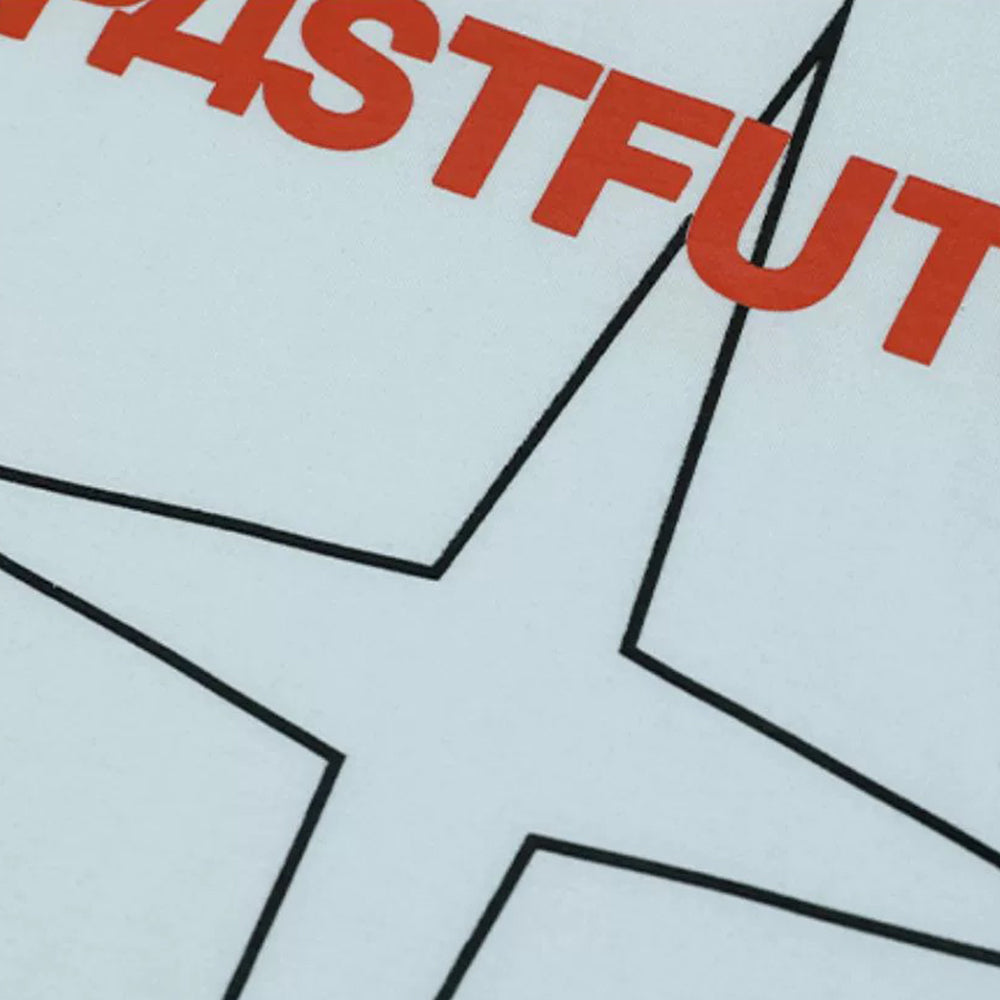 Past Future | Street Four-pointed Star Print T-shirt