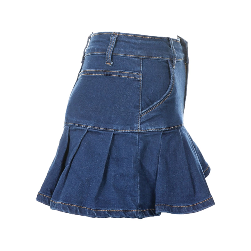 Y2K Denim Skirt