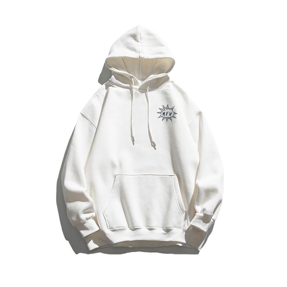 Simple Cartoon Pattern Hoodie