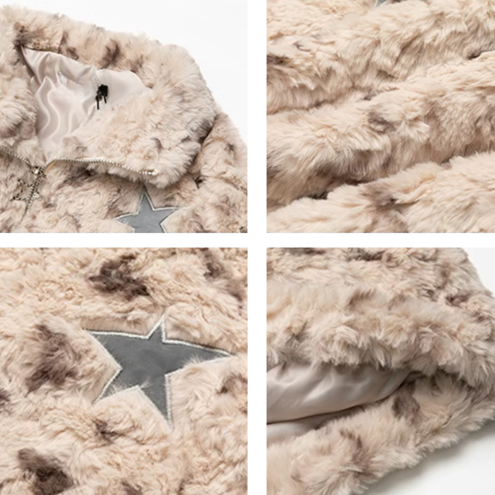 Women's Reflective Star Coat