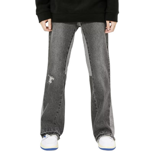 Patchwork Hole Jeans